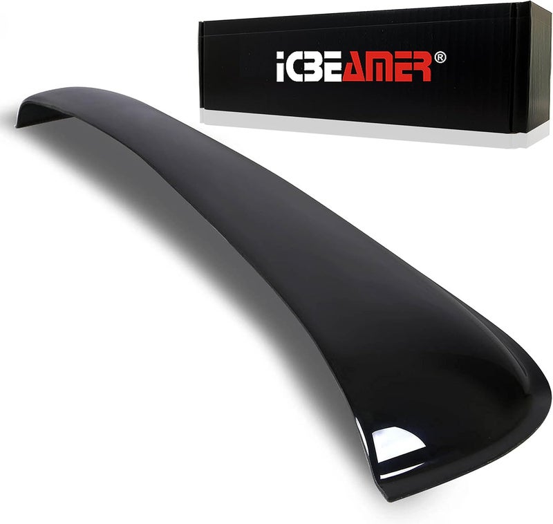 ICBEAMER 37.8" Durable Sunroof Moonroof Wind Deflector- Universal Sunroof, Moonroof Visor Shade Guard/Rain Guard - Tape-On Adhesive Top Wind Guard Low Profile Roof Visor - Image 1